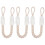 3Pz Fermaporta Bianco Per Gatti E in Cotone Resistente 4
