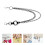 4Pz Catena Argento Portachiavi Unisex 7