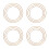 12Pz Base Classica Oro in Ferro Per Creazione 6