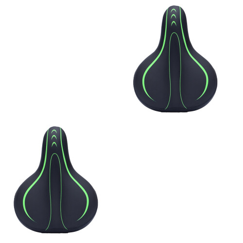 2Pz Bici Nera Comfort Assorbente Per E Strada 2