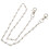 10Pz Catena Metallo Argento Moda Punk Per E Jeans 3