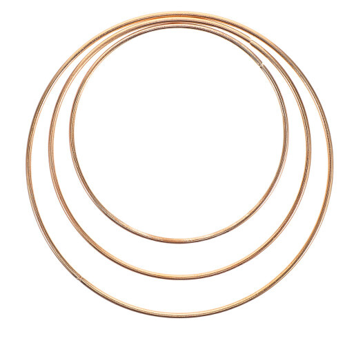 12Pz Base Classica Oro in Ferro Per Creazione 2