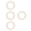 12Pz Base Classica Oro in Ferro Per Creazione 4