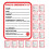 75St Waterdichte Labels Kind Noodinformatie 3
