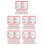 75St Waterdichte Labels Kind Noodinformatie 10