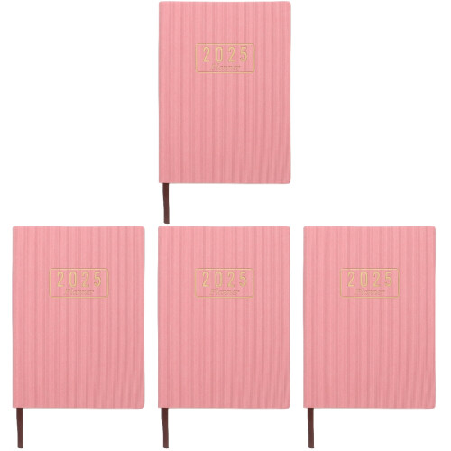 4Pz Notebook Rosa Planner Mensile Organizer Multiuso E Portatile 2