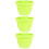 3Pz Cesta Appendibile Spessa Verde Per Piante, Design 8