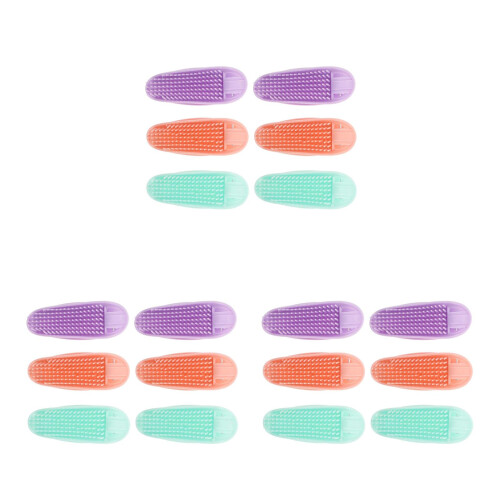 18Pz Fermagli Ricci Per Volume Colorati 2