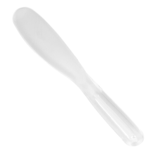 2Pz Spatola Trasparente Per Maschere Viso E Corpo Resistente 1