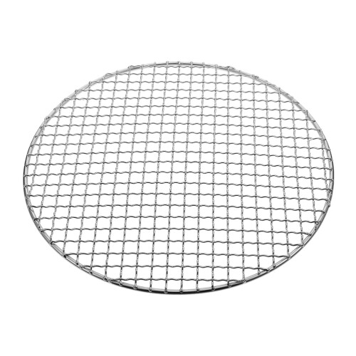 2Pz Mesh Grill Barbecue in Ferro Argento Portatile Anticaduta Cibo