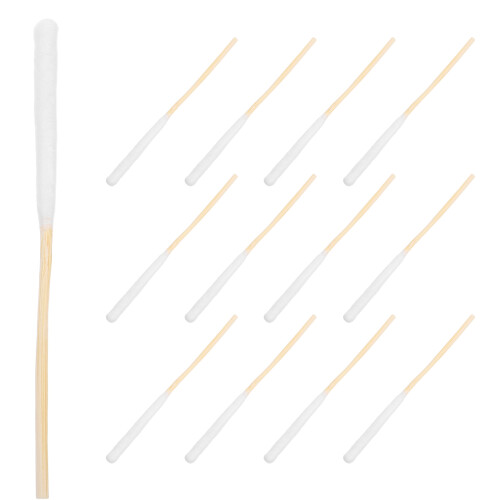20Conf Bastoncini Cotone Legno Precisione Per Viso Multiuso 1