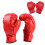 3Pz Boxe PVC Arancione Allenamento Regolabili 9