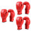 3Pz Boxe PVC Arancione Allenamento Regolabili 5