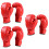 3Pz Boxe PVC Arancione Allenamento Regolabili 6