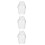 3Pz Contenitore Acrilico Trasparente Per Modellini E Bambole Protetti 5