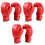3Pz Boxe PVC Arancione Allenamento Regolabili 3