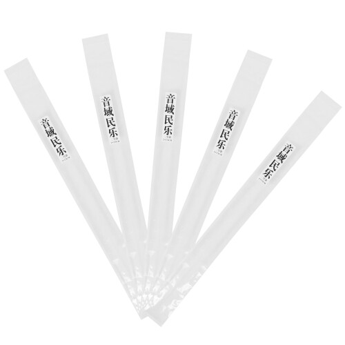 25Pz Borsa Per Flauto Verticale in Bianco Per Conservazione