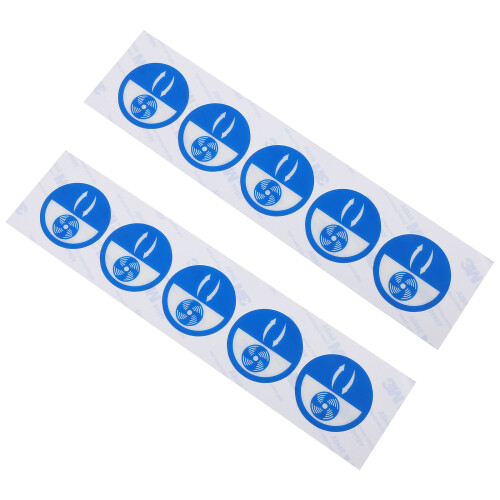20Pz Etichette Per Macchine Materiale Pet 1