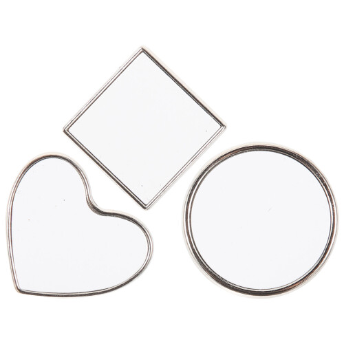 9Pz Termiche in Argento Per Decorazioni Te Sublimazione 1