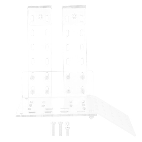 2Set Ripiano Trasparente Acrilico Multiuso Per Tartaruga E Acquario 2
