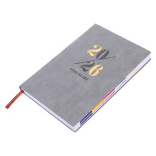 5Szt 2026 Planownik Miesięczny PU Notebook Z Miejscem Na Notatki