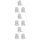 9St Rvs Scheerrek Met , , , Badkamer-Organizer 7