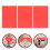 9St Compacte Dakpan Ornament Voor Sand Table En 9