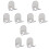 9St Rvs Scheerrek Met , , , Badkamer-Organizer 3