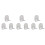 9St Rvs Scheerrek Met , , , Badkamer-Organizer 4