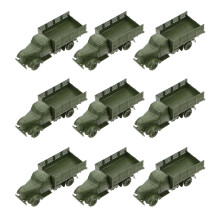 30Szt Zielony Model Truck Toy Plastikowy Edukacyjna