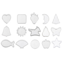 90Szt Plastikowe Formy Do Wosku Transparentne Na Świece DIY Stabilne