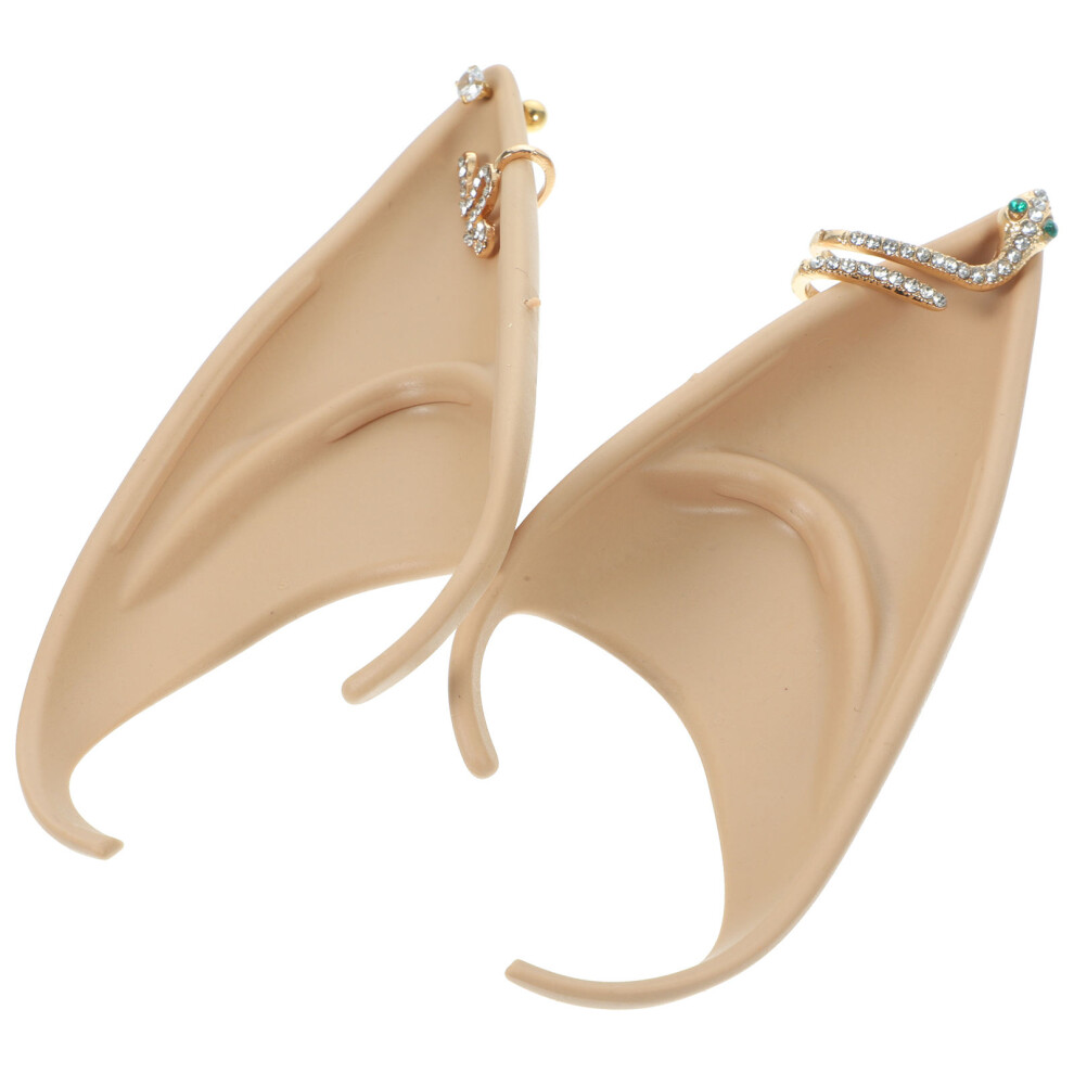 3Pary BeżOwe Uszy Cosplay, Ozdoby WróżKowe I Przebrania-image