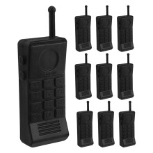 20Szt Dziecięcy Zestaw Policyjny Telefon Plastik Czarny Do Zabawy