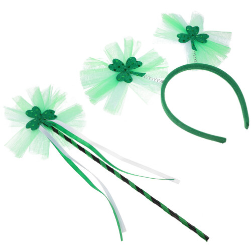 4Conjuntos Headband Festa Com Varinha Para 2