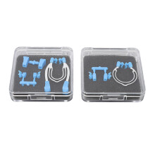 Herbruikbare set tandheelkundige matrixclips, hittebestendig ontwerp met dubbele veer, autoclaveerbaar, sectiematrices in Duitse stijl met dubbele