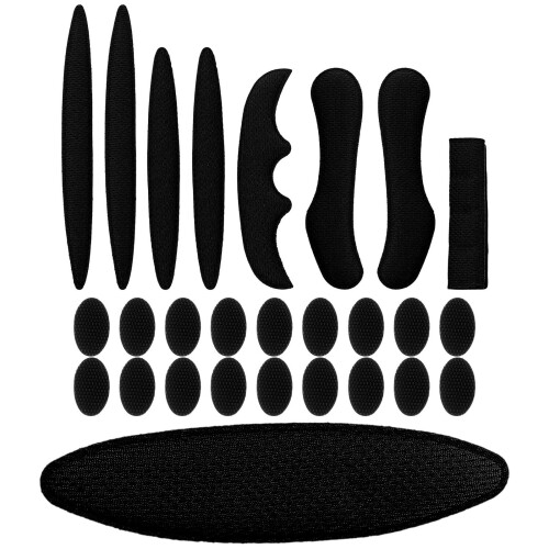 3Conjuntos Almofadas De Espuma Para Capacete Multicolor Kit Universal 1