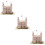 3Conjuntos -Cabeça 3D Torre De Londres Khaki Para Crianças 11