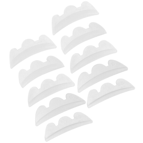 50Pares Pads De Silicone Para Permanente E Extensão De Cílios 2