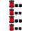 2Conjuntos Bushing PU Para Skate Absorção E Suporte Eficaz 6