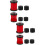 2Conjuntos Bushing PU Para Skate Absorção E Suporte Eficaz 8