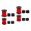 2Conjuntos Bushing PU Para Skate Absorção E Suporte Eficaz 5
