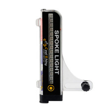 LED svetlo na koleso bicykla LED svetlá na lúče bicykla Dekorácie pneumatík 32RGB Ultra jasné svetlo so senzorom pohybu, svetelný efekt