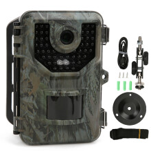 Wildcamera met uitstekend nachtzicht en verbeterde beeldkwaliteit, 1080p hoge resolutie, infrarood LED, geschikt voor buitengebruik, IP56 waterdicht.
