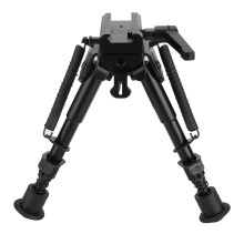 Tactical Bipod With Quick Release System Adjustable Leg Length Spring Return Picatinny Rail Mount Hunting Shooting Equipment Sturdy Shockproof Antiski