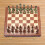 Κομψό χειροποίητο σετ σκακιού, επαγγελματικής ποιότητας για τουρνουά, 4