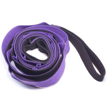 Flexible Exercise Yoga Elastic Strap, Adjustable Loops For Dynamic Stretching, Enhances Muscle Recovery, Promotes Blood Circulation, Aids In Gentle An