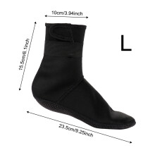 Neoprene Water Socks for Diving Swimming, Kids Adults Reusable Plastic Comfort Opening Wetsuit Footwear with Anti Slip Sole for Snorkeling Beach Surfi