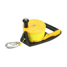 Scuba Dive Reel With Thumb Stopper Multi Purpose Strong Nylon Braided Line Heavy Duty Cave Diving Wreck Diving Kayak Anchor High Visibility Line Large