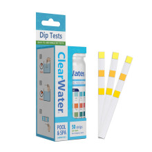 Comprehensive Pool And Spa Test Kit, Multi Parameter Analysis Tools Featuring Instant Color Development For Simultaneous Free Chlorine Bromine