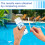 Comprehensive Pool And Spa Test Kit, Multi Parameter Analysis Tools Featuring Instant Color Development For Simultaneous Free Chlorine Bromine 8